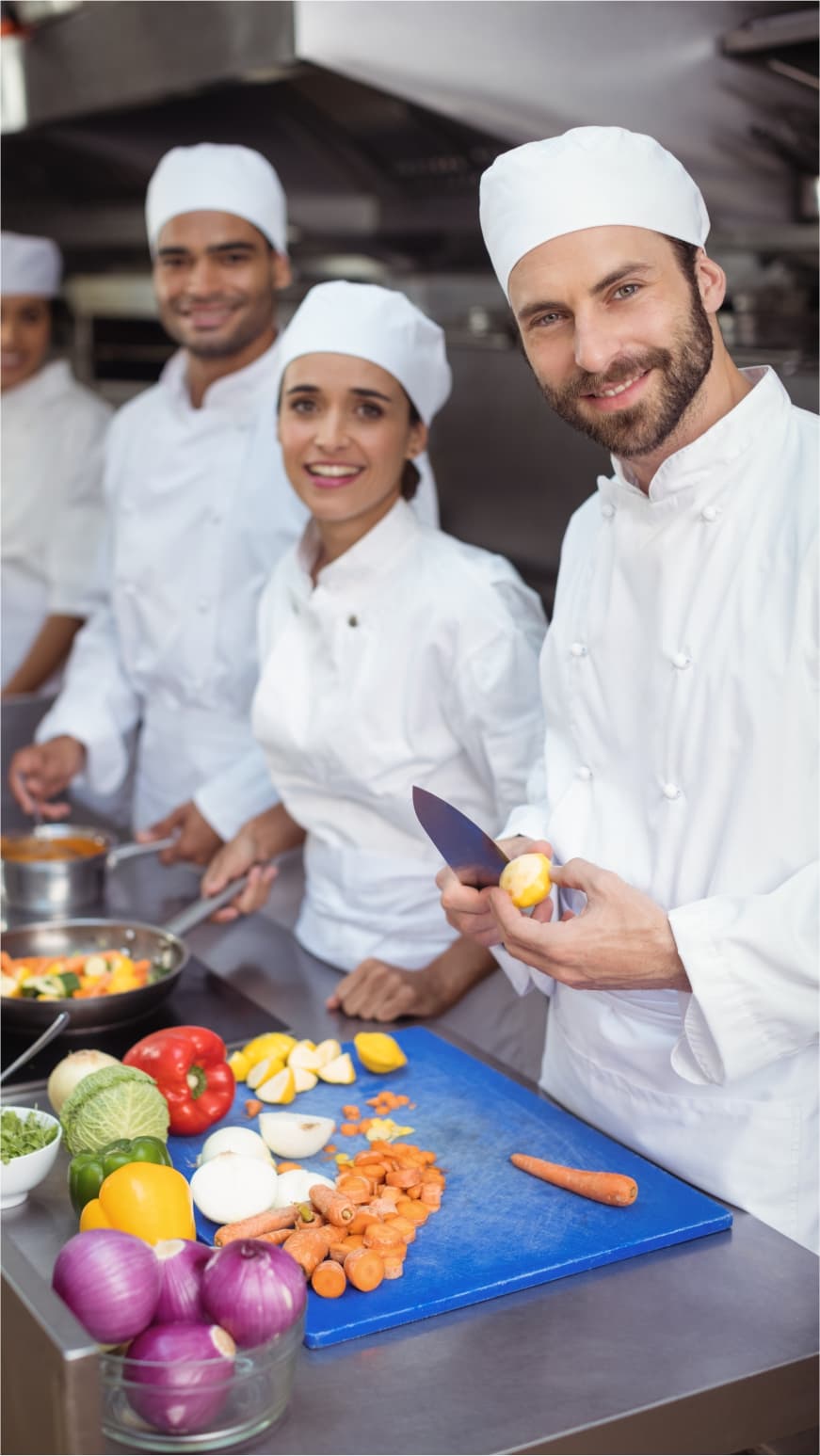 iHelp Canadians volunteers serving hot meals to Canadians in need